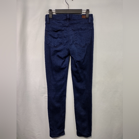 Paige Verdugo Ankle Skirt Jeans Womens 26 Blue Casual Comfy Retro Minimalist - Picture 7 of 10